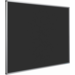Prikbord Softline profiel 16mm, bulletin zwart, 60x90 cm