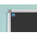 Prikbord Softline profiel 16mm, bulletin zwart, 90x120 cm