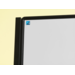 Verrijdbaar Work Board, emailstaal wit, 120x150 cm