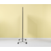 Verrijdbaar Work Board, emailstaal wit, 120x150 cm