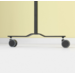 Verrijdbaar Work Board, emailstaal wit, 120x150 cm