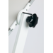 Kantelbord RC10mm profiel, email wit/wit incl. solid onderstel 100x200