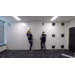 Whiteboard VisuWall met zwarte rand en afgeronde hoeken,  294 × 198 cm