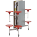 Rechthoekige tafel, 8-zitter 243 x 68 x 150 cm(LxBxH)