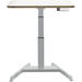 Leitz Ergo Elektrisch Zit-Sta Bureau (80x60 cm) met sta-op herinneringsfunctie