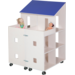 Klip Klap poppenhuis H115xB150xD37,5 cm dak