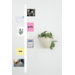 Card Rail wit, 114 cm, inclusief bevestigingsmateriaal en magneetjes