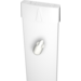 Card Rail wit, 114 cm, inclusief bevestigingsmateriaal en magneetjes
