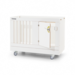 Hoogslaper | Inclusief evacuatiebed, wit, incl. 2 passende matrassen
