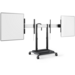Rise vloerlift Vijfvlaks montageset incl whiteborden tbv 75" touchscreen