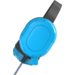 Educatie hoofdtelefoon incl. microfoon / doos met 6 stuks / Kleur: Zwart/Blauw