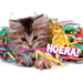 Miniposters 1048 confettidieren, 4 motieven, 20 stuks
