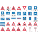Beloningsstickers Verkeersborden 106, 70 motieven, 700 stuks