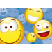 Miniposters 1074 Smileys, 4 motieven, 20 stuks