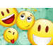 Miniposters 1074 Smileys, 4 motieven, 20 stuks