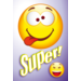 Beloningskaarten Smileys met teksten 4480, 4 motieven, 96 stuks