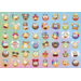 Beloningsstickers 103 Paas smileys 48 motieven, 960 stickers