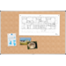 Prikbord Legamaster UNITE kurk 100 x 150 cm