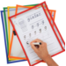 Insteekhoes/wisbord assorti A4, 10 stuks