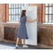 Whiteboard Nobo Move&Meet basis set afneembaar en draagbaar whiteboard/memobord grijs
