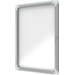 Binnenvitrine Nobo draaideur met slot 4 x A4