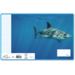 Schriften commerciaal 4x7,5 mm, haaien, 16,5 x 21 cm, 80 gr (25 stuks)