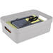 Opbergbox Sigma lichtgrijs 350 x 246 x122 mm, 9 liter