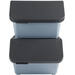 Sorteerbak Sigma blauw/grijs 493 x 388 x 298 mm, 45 liter