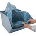 Sorteerbak Sigma blauw/grijs 493 x 388 x 298 mm, 45 liter