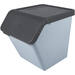 Sorteerbak Sigma blauw/grijs 493 x 388 x 448 mm, 60 liter