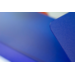 Elastomap A4 PP transparant blauw