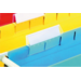 Ruiterstrook 5 cm wit, 10 vel a 10 stroken voor Esselte