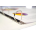 Presentatie ringband wit ECO A4 4-rings D-50mm