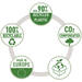 Brievenbak Leitz Recycle, Zwart