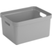 Opbergbox Sigma lichtgrijs 453 x 354 x 243 mm, 32 liter