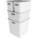 Opbergbox sigma cube 12,5 liter wit