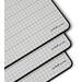Whiteboard/wisbord Deluxe | de Rolf groep | blanco/gelinieerd, 10 stuks