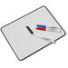 Whiteboard/wisbord Deluxe | de Rolf groep | blanco/gelinieerd, 10 stuks