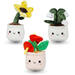 Pluchen plant in pot 12 cm assorti