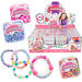 Armbanden maken kralen in doosje assorti