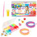 Loom bandjes assorti, 750 stuks incl. toebehoren