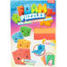 3D foam puzzels cube, 4 stuks