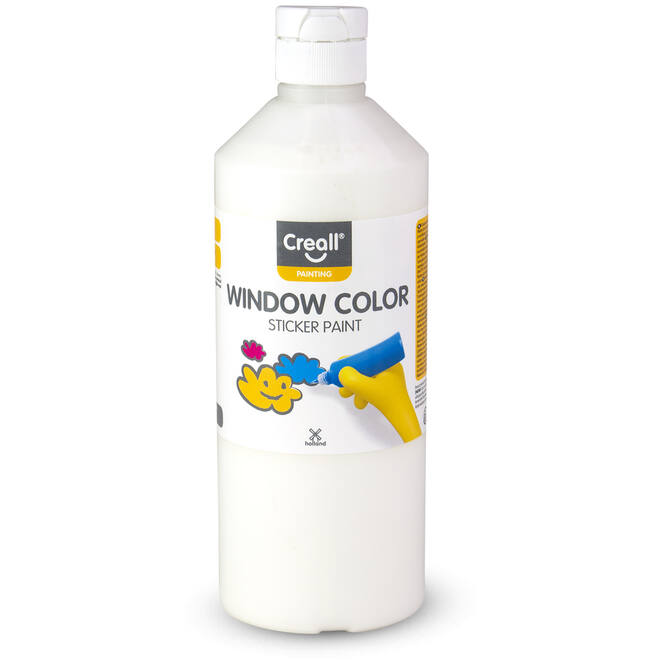 Stickerverf Creall Windows 500 ml wit