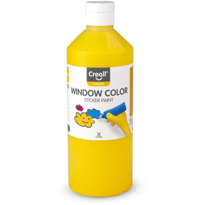 Stickerverf Creall Windows 500 ml geel