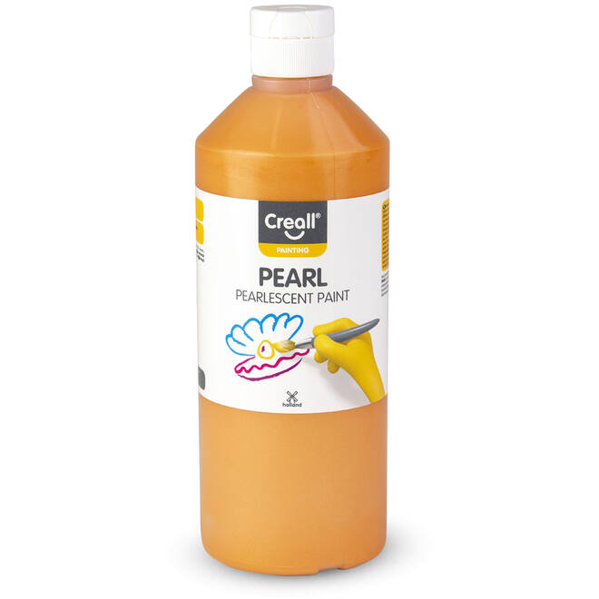 Parelmoerverf Creall Pearl 500 ml oranje