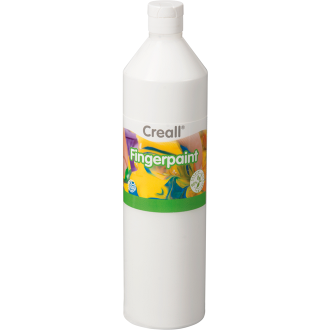 Vingerverf Creall 750 ml wit