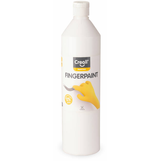 Vingerverf Creall 750 ml wit