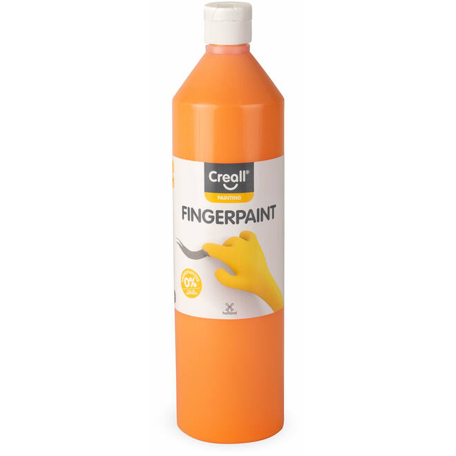 Vingerverf Creall 750 ml oranje