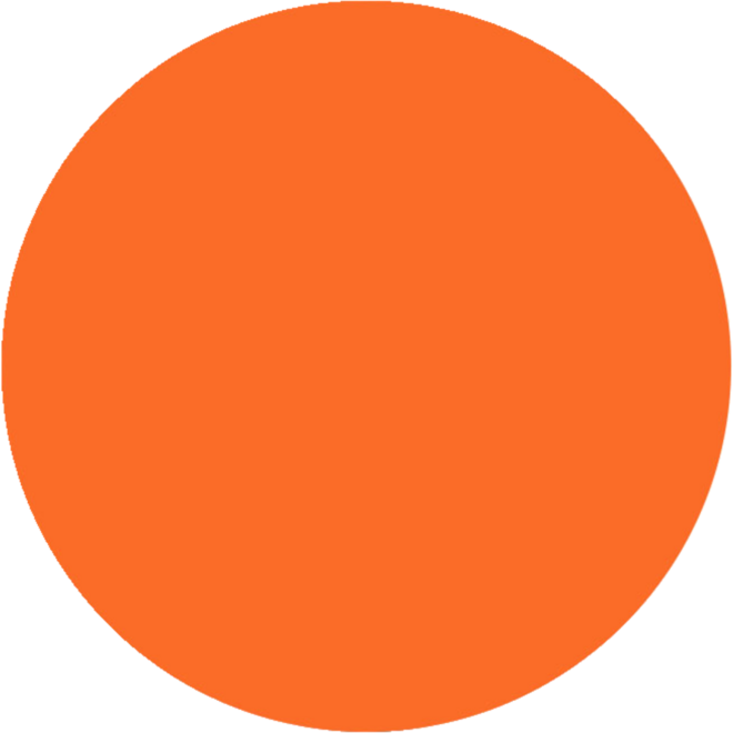 Vingerverf Creall 750 ml oranje