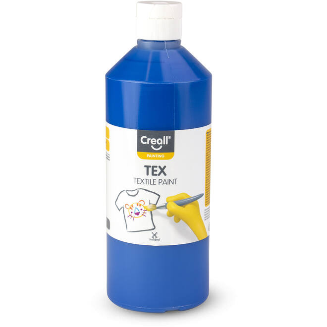 Textielverf Creall Tex 500 ml blauw